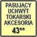 Piktogram - Pasujący uchwyt tokarski akcesoria: 43**